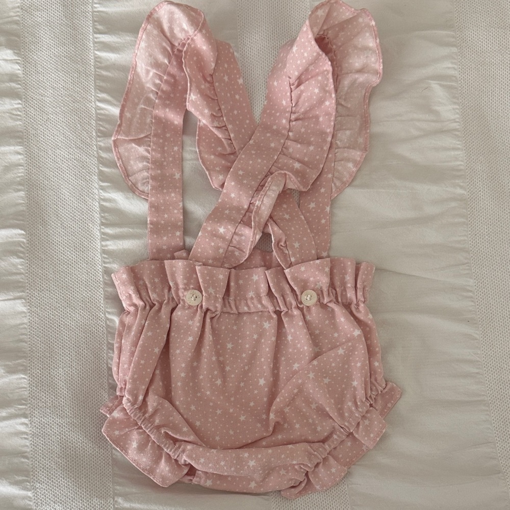 Pink Ruffled Kids Formal Bottoms